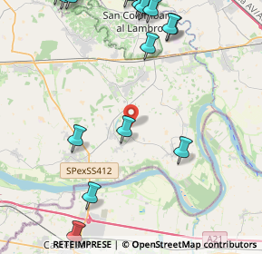 Mappa Unnamed Road, 27010 Monticelli Pavese PV, Italia (6.22)