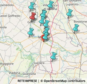 Mappa Via I Maggio, 46034 Mantova MN, Italia (14.254)