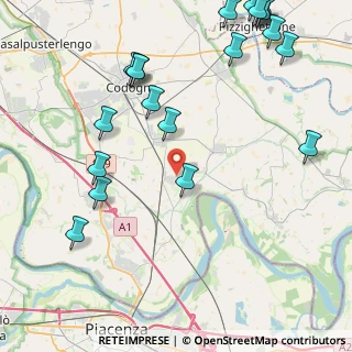 Mappa Via Martin Luther King, 26849 Santo Stefano Lodigiano LO, Italia (5.7805)