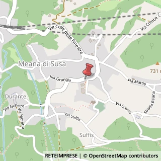 Mappa Piazza Europa, 1, 10050 Meana di Susa, Torino (Piemonte)