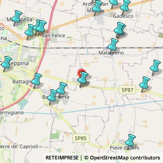 Mappa Via Dosolo, 26030 Malagnino CR, Italia (3.0585)