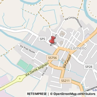 Mappa Via XX Settembre, 11, 27034 Lomello, Pavia (Lombardia)