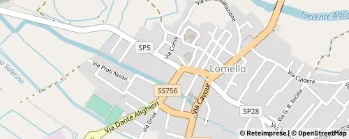 Mappa Lomello