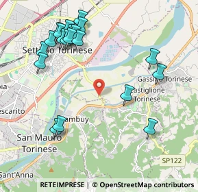 Mappa SP 92, 10090 Settimo Torinese TO (2.358)