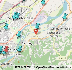 Mappa SP 92, 10090 Settimo Torinese TO (3.175)