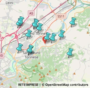 Mappa SP 92, 10090 Settimo Torinese TO (3.47357)