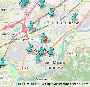 Mappa Via S. Daniele, 10099 Area Produttiva TO, Italia (2.64357)