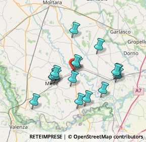 Mappa 27034 Lomello PV, Italia (6.3575)