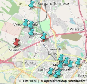 Mappa Via Gaetano Amati, 10078 Venaria Reale TO, Italia (2.61)