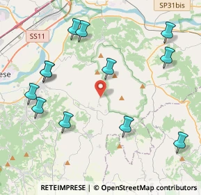 Mappa Via Sotti, 10090 Rivalba TO, Italia (4.82083)