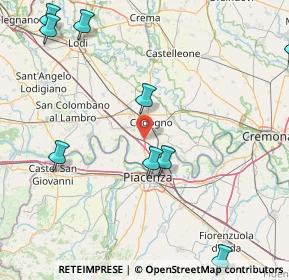 Mappa Fombio, 26861 Fombio LO, Italia (28.46083)