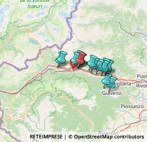 Mappa Borgata Meitre, 10053 Bussoleno TO, Italia (8.24)