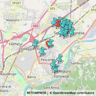 Mappa Vai Nervi, 10036 Settimo Torinese TO, Italia (1.8175)