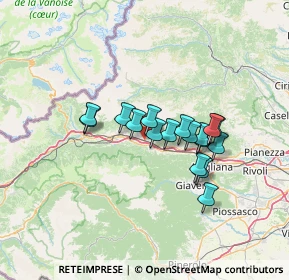 Mappa Località Baracone, 10050 San Didero TO, Italia (10.35706)