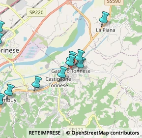 Mappa Via San Pietro, 10090 Gassino Torinese TO, Italia (2.22818)