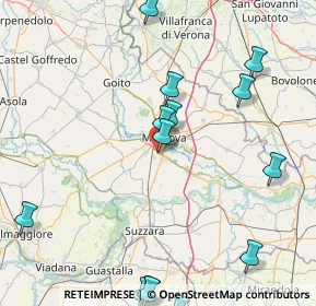 Mappa Via Poma Carlo, 46030 Magri MN, Italia (25.035)