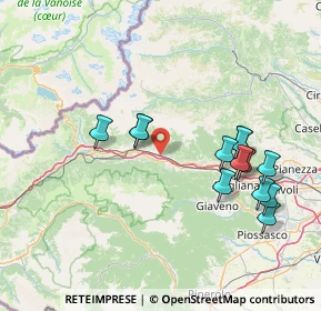 Mappa FRAZ. BARACCONE S.S. 25 KM 40 Di, 10050 Borgone Susa TO, Italia (15.40538)