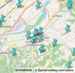 Mappa Via Circonvallazione, 10090 Gassino Torinese TO, Italia (2.611)