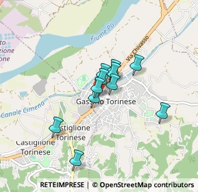 Mappa Vicolo Fiori, 10090 Gassino Torinese TO, Italia (0.59182)