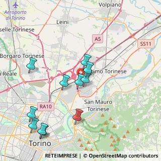 Mappa Via Torino Settimo Torinese, 10036 Torino TO, Italia (4.23091)