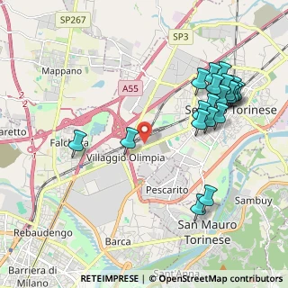 Mappa Via Torino Settimo Torinese, 10036 Torino TO, Italia (2.286)