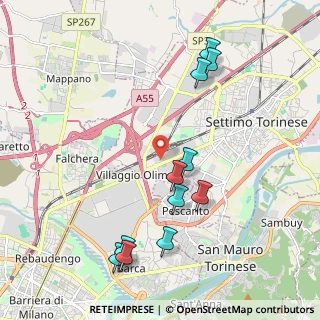 Mappa Via Torino Settimo Torinese, 10036 Torino TO, Italia (2.23273)