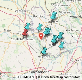 Mappa Piazza Chiesa, 27020 Breme PV, Italia (11.01222)