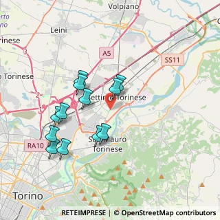 Mappa Parco Alcide De Gasperi, 10036 Settimo Torinese TO, Italia (3.51)