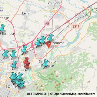 Mappa Parco Alcide De Gasperi, 10036 Settimo Torinese TO, Italia (6.756)