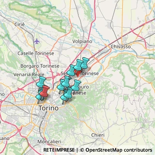 Mappa Parco Alcide De Gasperi, 10036 Settimo Torinese TO, Italia (5.84167)