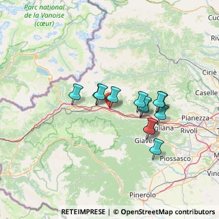 Mappa Via Lago, 10050 Bruzolo TO, Italia (11.3)