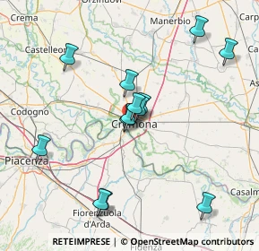 Mappa Via Vittori, 26100 Cremona CR, Italia (14.42077)