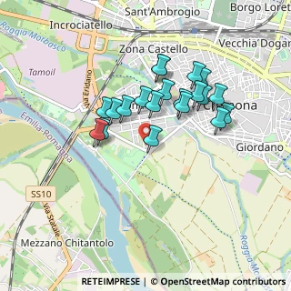 Mappa Via Vittori, 26100 Cremona CR, Italia (0.761)