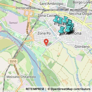 Mappa Via Vittori, 26100 Cremona CR, Italia (1.157)