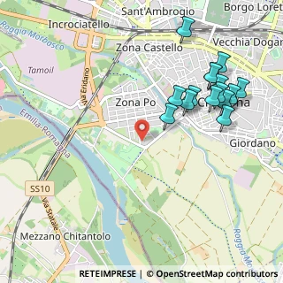 Mappa Via Vittori, 26100 Cremona CR, Italia (1.14067)