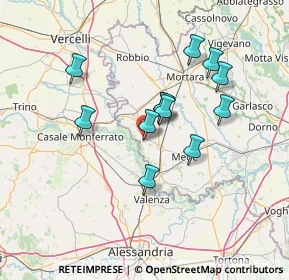 Mappa 27020 Breme PV, Italia (11.89083)