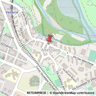 Mappa Via San Marchese, 26/2, 10078 Venaria Reale, Torino (Piemonte)