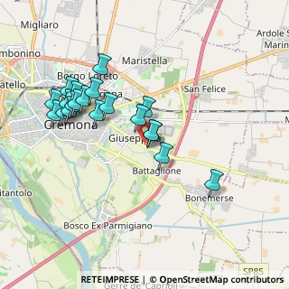 Mappa Largo Priori Emilio, 26100 Cremona CR, Italia (1.8665)
