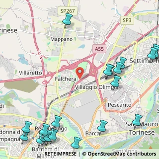 Mappa Autostrada Torino-milano, 10036 Settimo Torinese TO, Italia (3.3745)