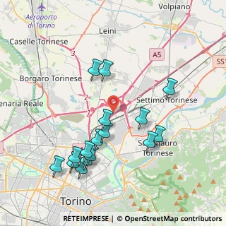 Mappa Autostrada Torino-milano, 10036 Settimo Torinese TO, Italia (4.0675)