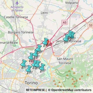 Mappa Autostrada Torino-milano, 10036 Settimo Torinese TO, Italia (4.1325)