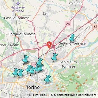 Mappa Autostrada Torino-milano, 10036 Settimo Torinese TO, Italia (5.33)