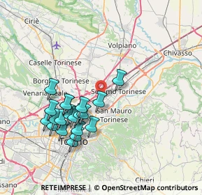 Mappa Outlet Village, 10036 Torino TO, Italia (7.2725)