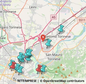 Mappa Outlet Village, 10036 Torino TO, Italia (5.51571)