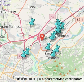 Mappa Outlet Village, 10036 Torino TO, Italia (3.24)