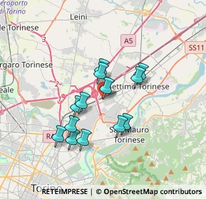 Mappa Outlet Village, 10036 Torino TO, Italia (2.84692)