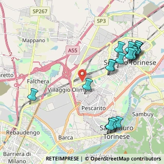 Mappa Via Torino 160 Torino Fashion Village S.r.l Floor, 10036 Settimo Torinese TO, Italia (2.559)