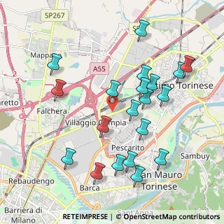 Mappa Via Torino 160 Torino Fashion Village S.r.l Floor, 10036 Settimo Torinese TO, Italia (2.061)