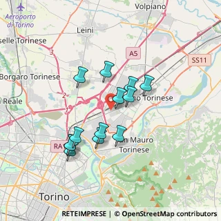 Mappa Via Torino 160 Unit, 10036 Torino TO, Italia (3.04462)
