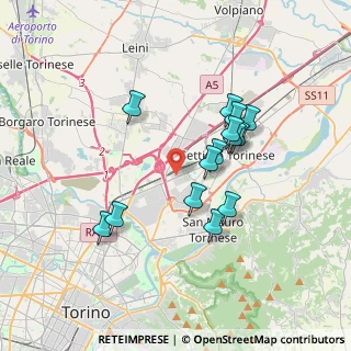 Mappa Torino Outlet Village Via, 10036 Settimo Torinese TO, Italia (3.16714)